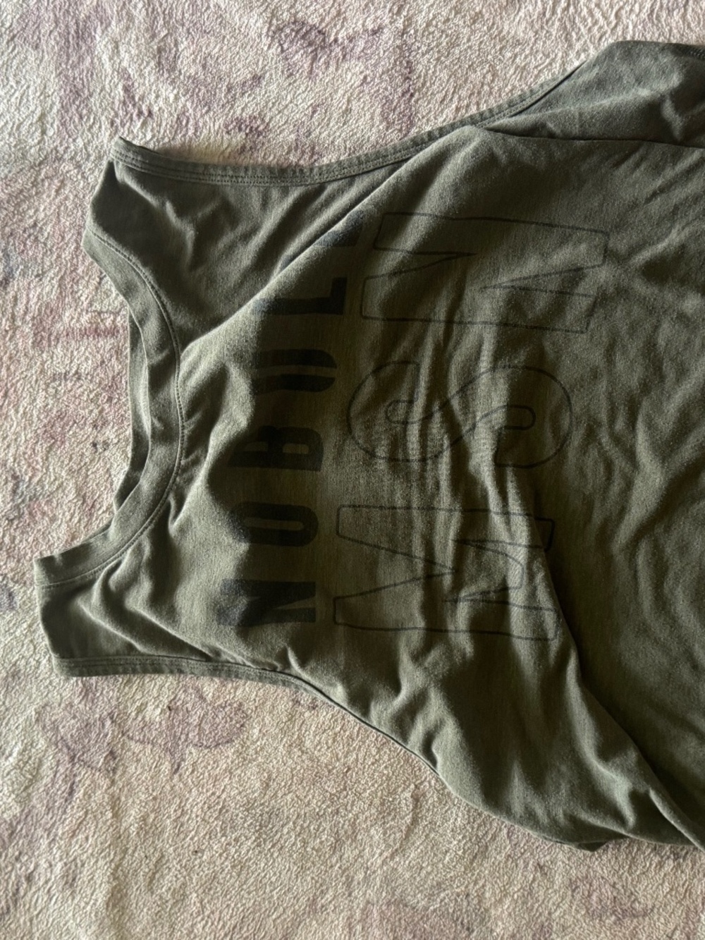 Nobull green muscle tank